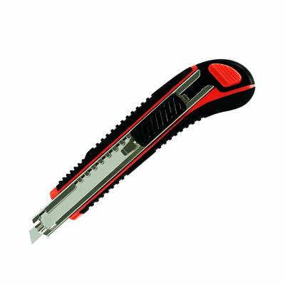 Free Sample Pocket Stainless Steel Blade Cutter 9mm Stainless Steel Hand Tool Retractable Utility Knife