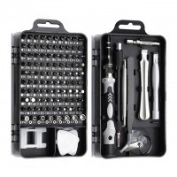 Green 122 in 1 Multifunctional Computer PC Mobile Phone Electronic Device Mobile Repairing Tool Kit 115 MIni Screwdriver Set