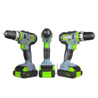 18v 2000mah Battery Multi Functional Professional Electrical Screwdriver Electric Cordless Drill, Mini Electric Drill Set